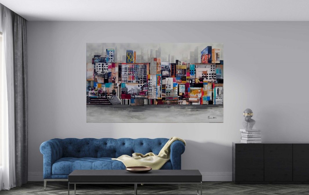 ¿Cómo elegir cuadros para el salón según tu estilo